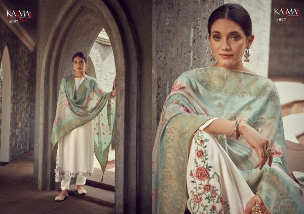 Karma Samaira 4095 Series Festive Musleen Wear Designer Salwar Kameez